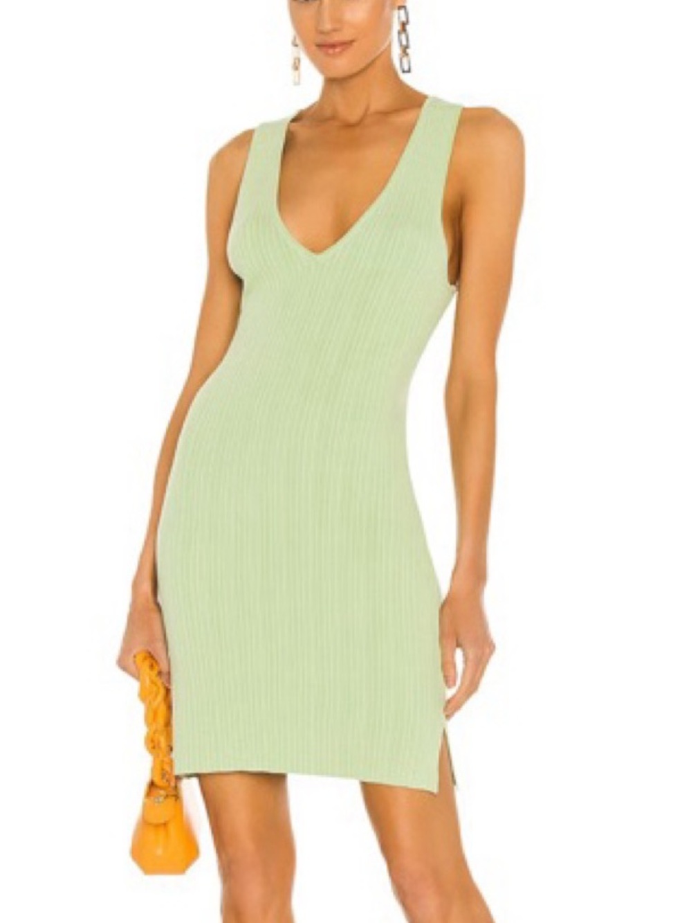 NWT Michael Costello x REVOLVE Alyssa Mini Dress Mint Size S